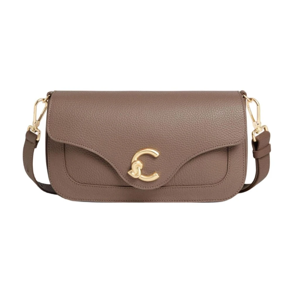 Coccinelle Women's Brown C-Me Shoulder Bag - Shoulder Bags - One Size - Bags
