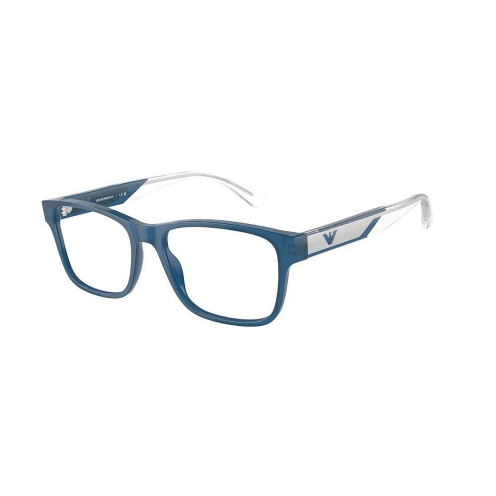 Emporio Ar i Blauw Montuur Zonnebril Blue Unisex