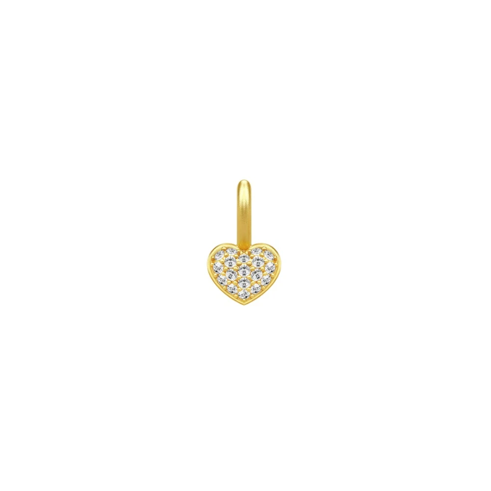 Julie Sandlau Pure Heart Baby Pendant Gul Dam