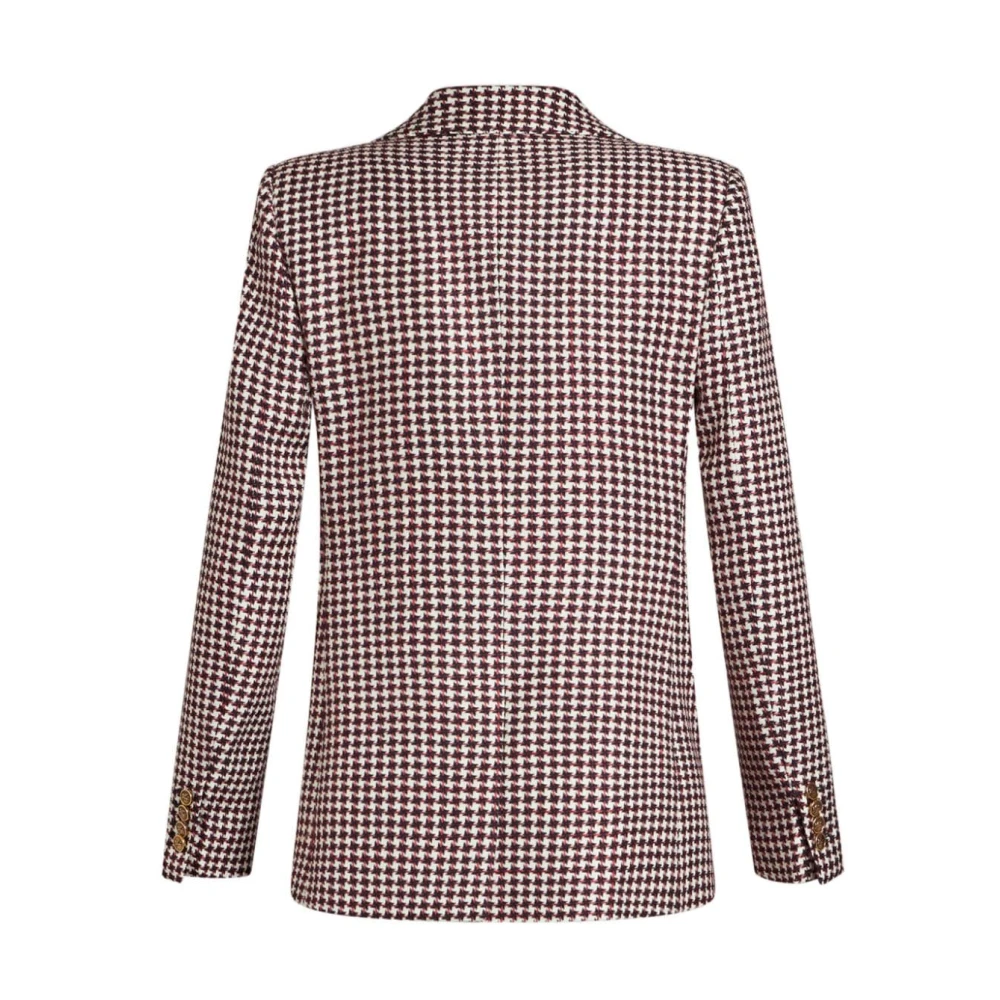 ETRO Multi-Color Jas MR S9800 Stijl Brown Dames