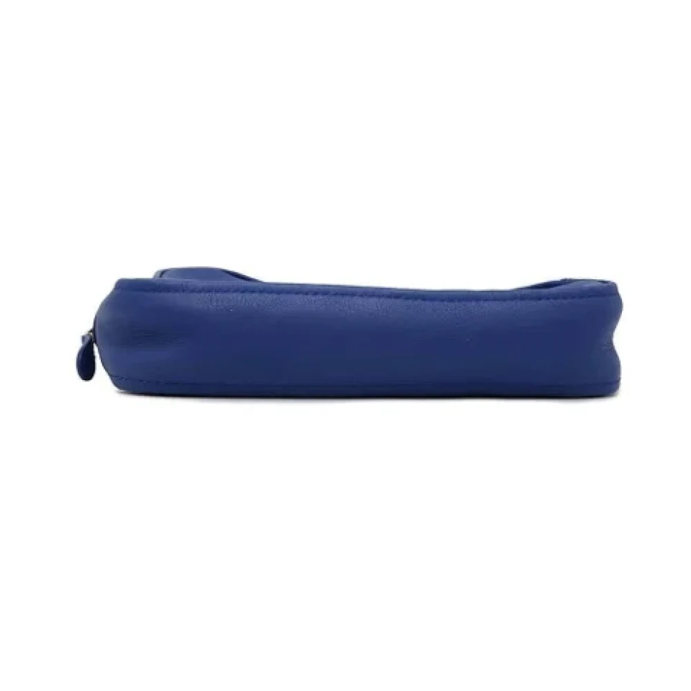 Balenciaga Vintage Pre-owned Leather clutches Blue Dames