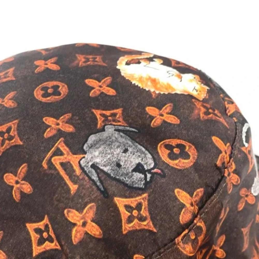 Louis Vuitton Vintage Pre-owned Fabric hats Brown Dames