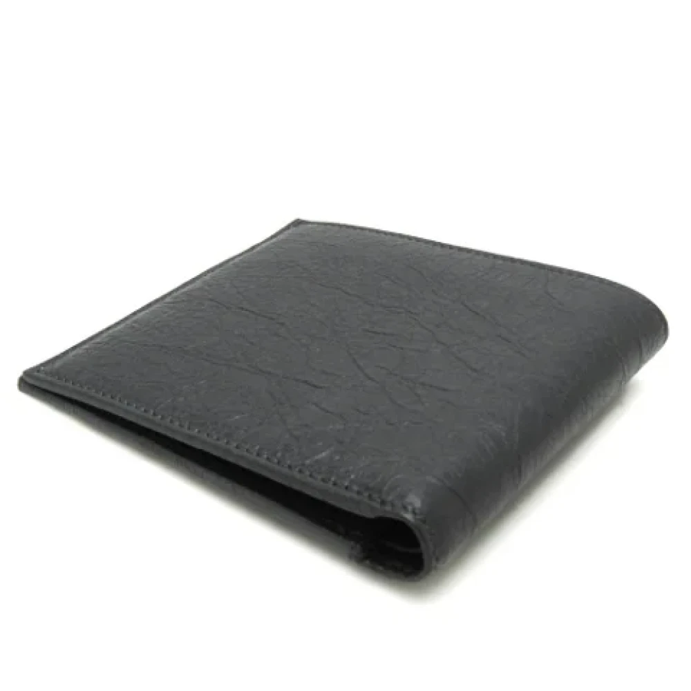 Balenciaga Vintage Pre-owned Leather wallets Black Dames