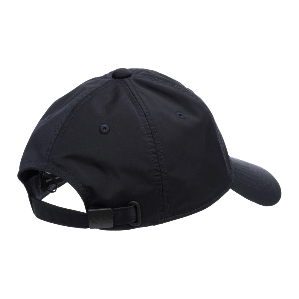Armani Exchange Verstelbare Effen Logo Pet Blue Heren