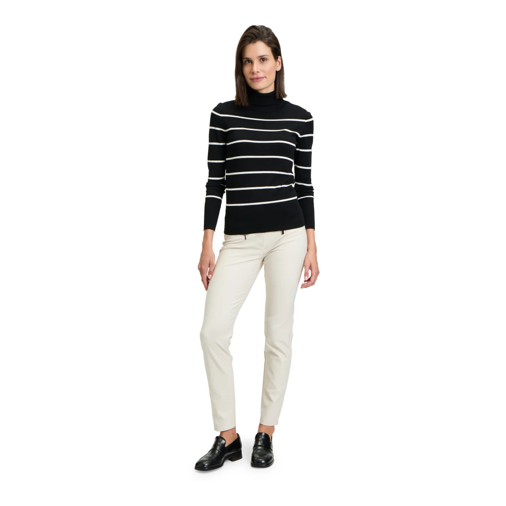 Betty Barclay Gestreepte coltrui Black Dames