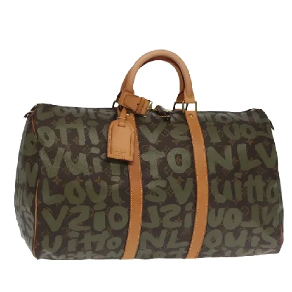 Louis Vuitton Vintage Pre-owned Canvas louis-vuitton-bags Brown Dames