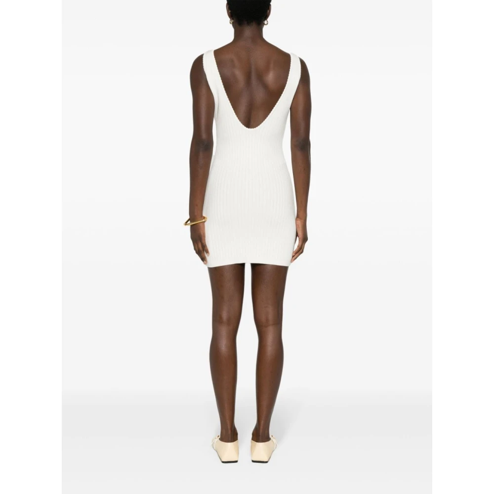 Jacquemus Short Dresses White Dames