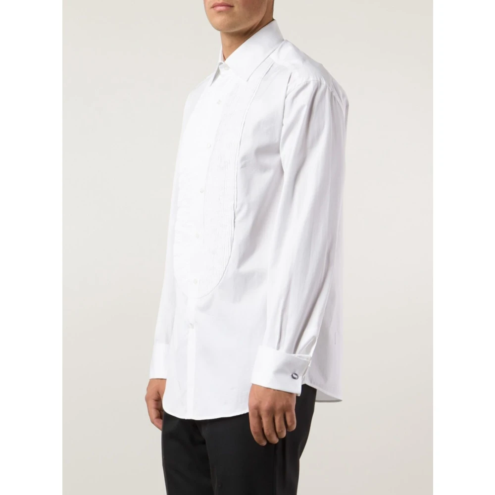 BRUNELLO CUCINELLI Grijze Herenoverhemd Gray Heren