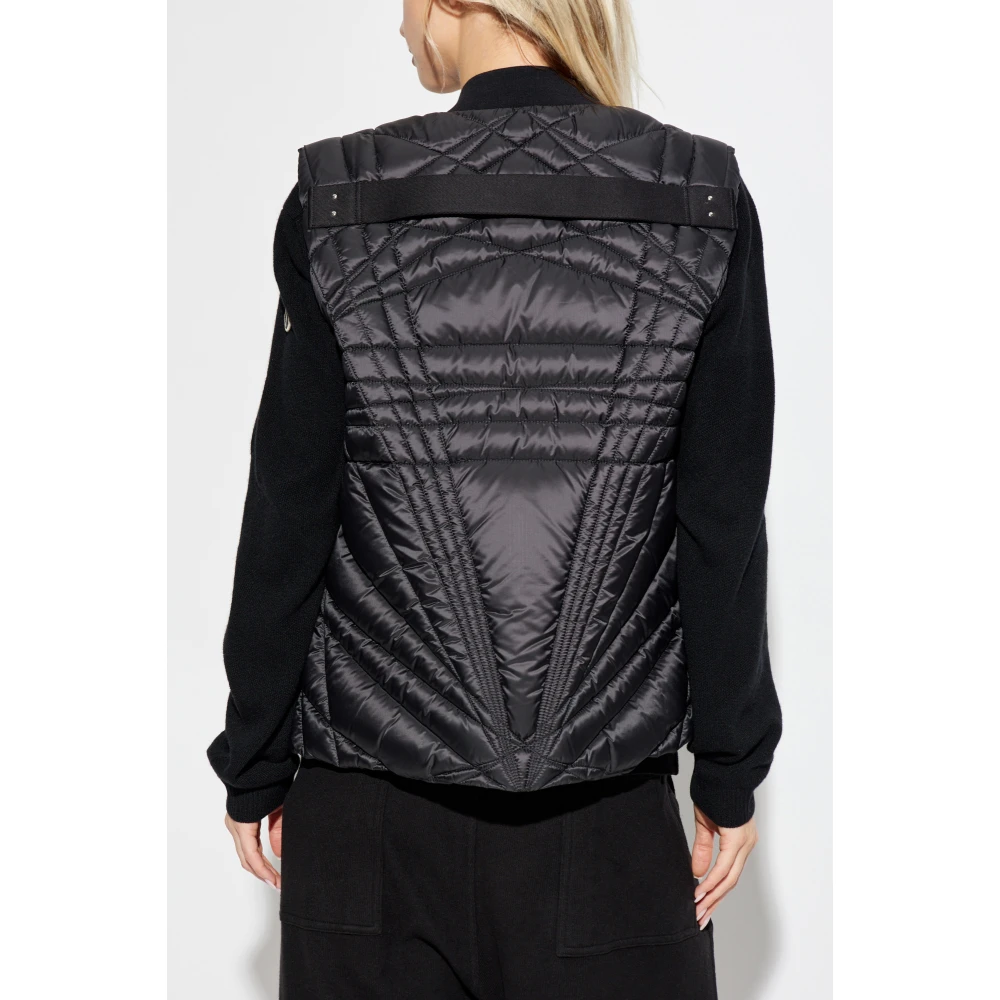 Rick Owens Quilted Vest Black Unisex
