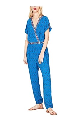 bla-monstrad-jumpsuit-med-korta-armar