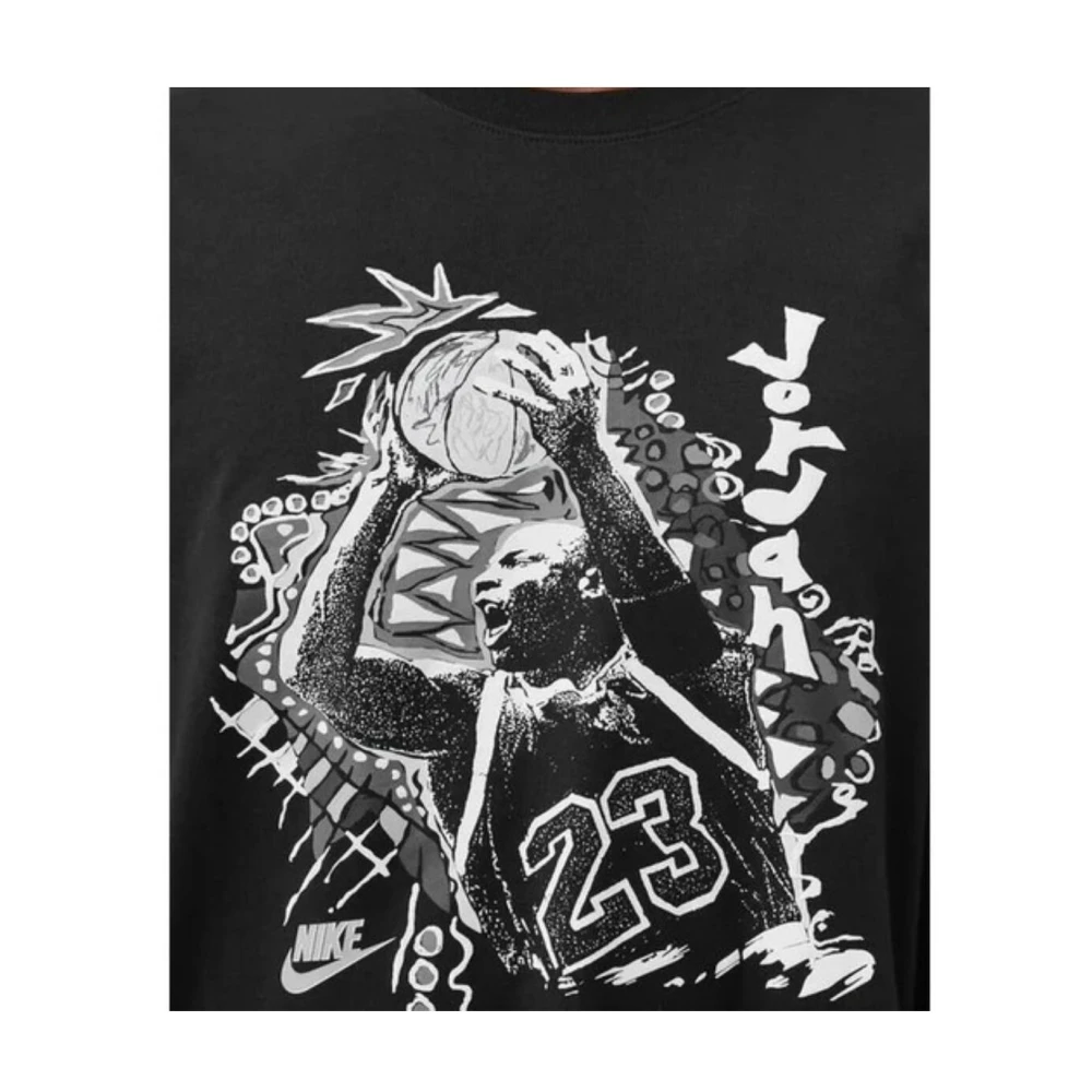 Jordan DNA Grafische Tee Black Heren
