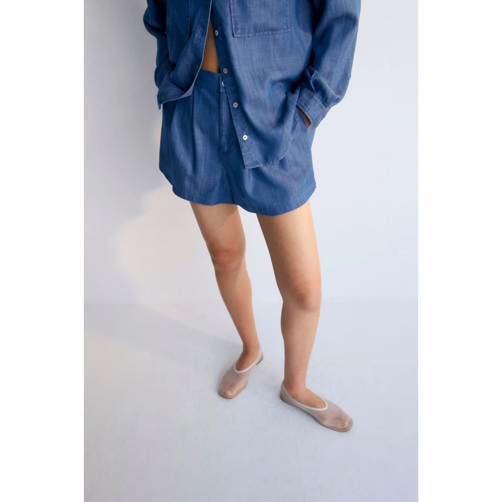 The New Society Ophelia Vrouw Kort Poederblauw Blue Dames