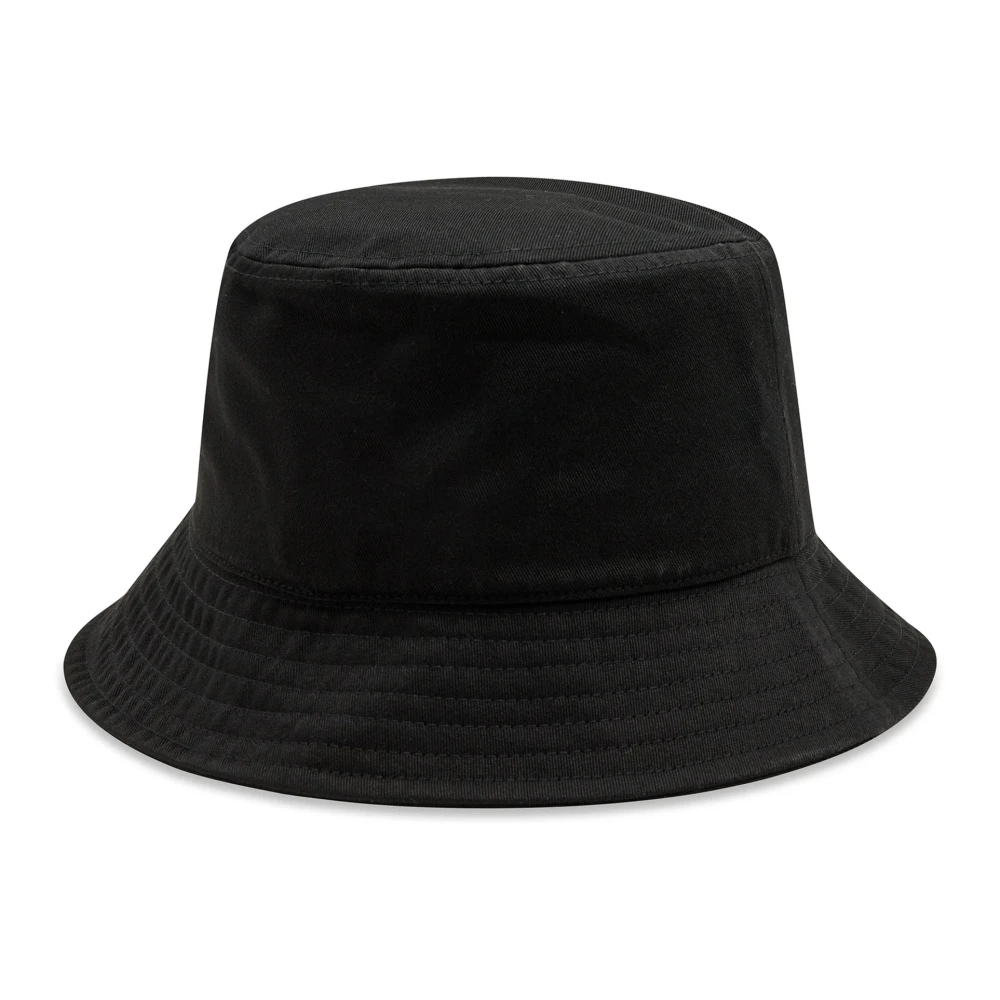 Calvin Klein Jeans Monogram Embro Bucket Hat Herfst Winter Collectie Black Dames