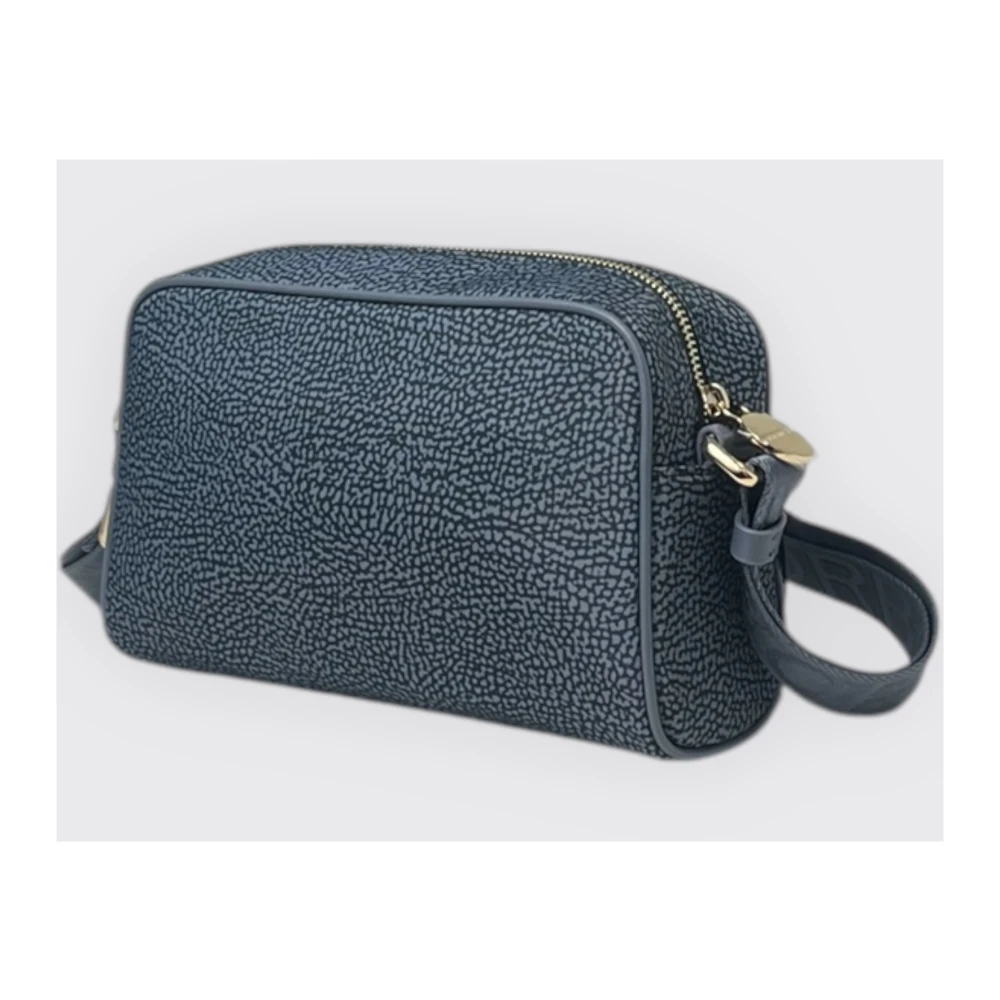 Borbonese Kleine Schoudertas Blue Dames
