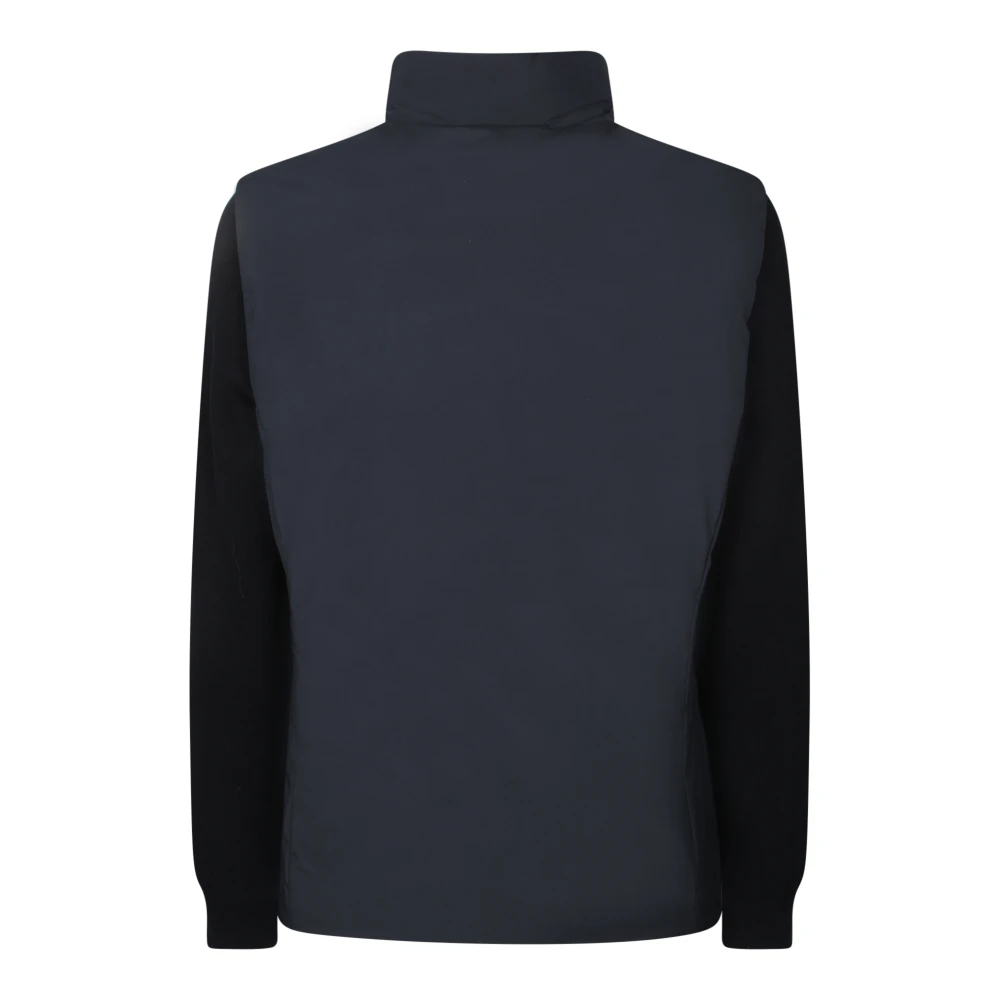 Moorer Waterdichte Technische Stofjas Blue Heren