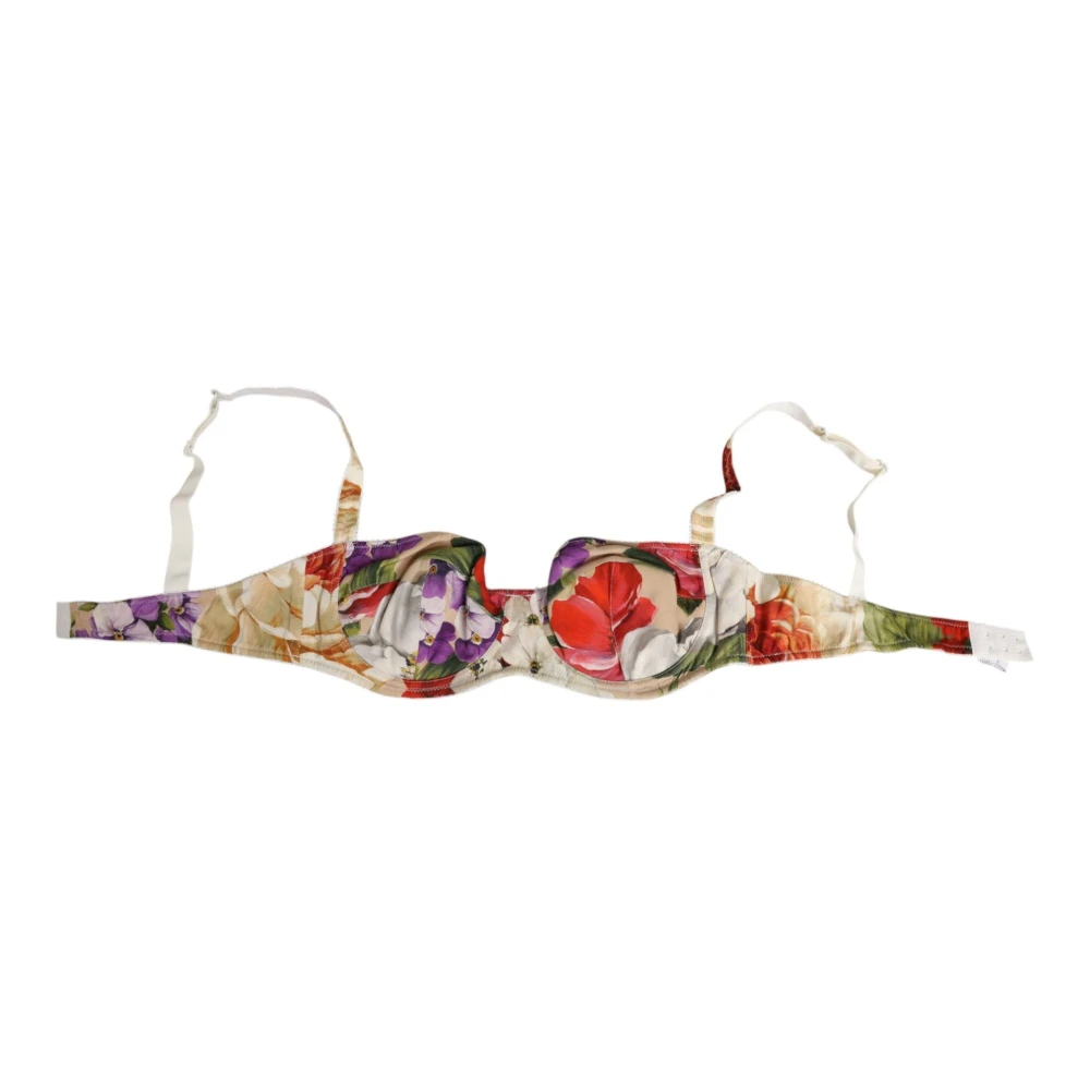 Dolce & Gabbana Women's Floral Print Balconette Bra Underwear