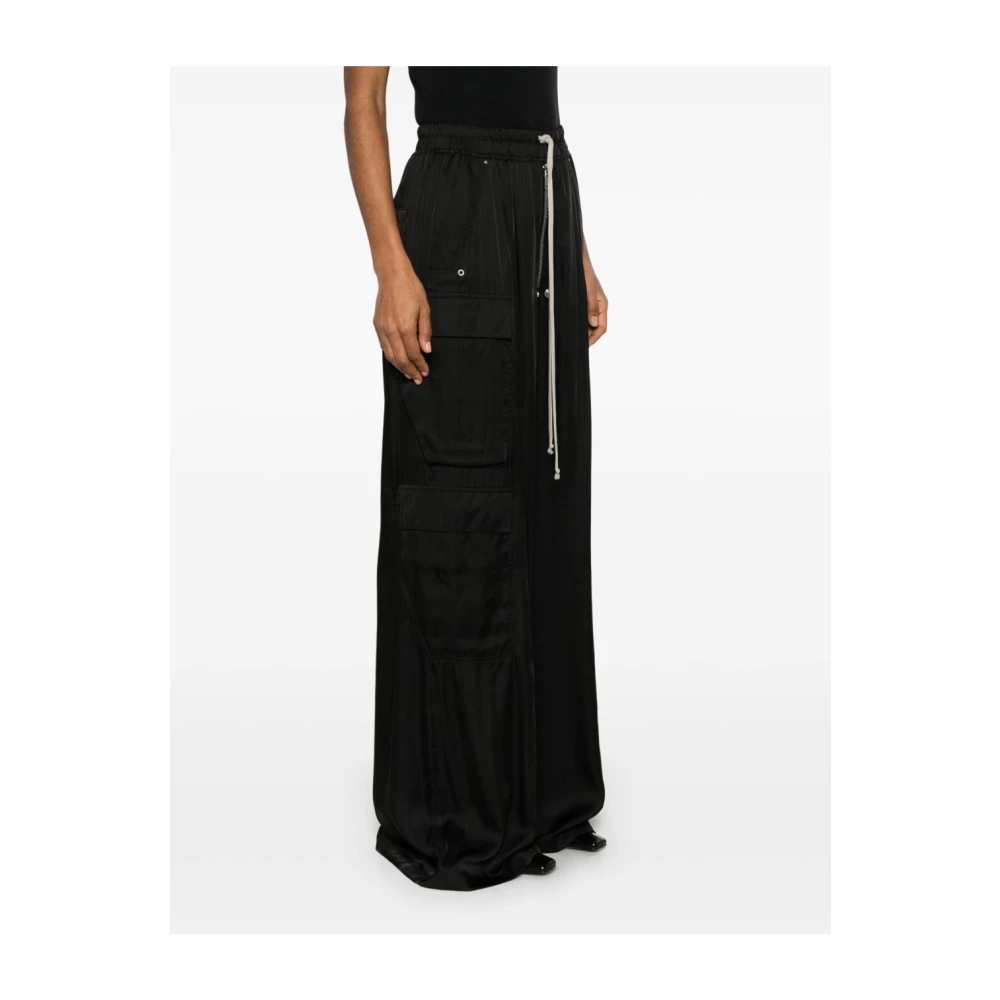Rick Owens Cargo Belas Broek Black Dames
