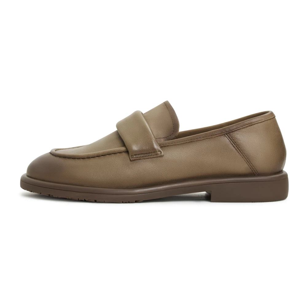 Cesare Gaspari Block Heeled Loafers - Brun Brown, Dam