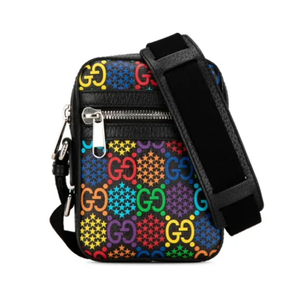 Gucci Vintage Pre-owned Plastic shoulder-bags Multicolor Dames