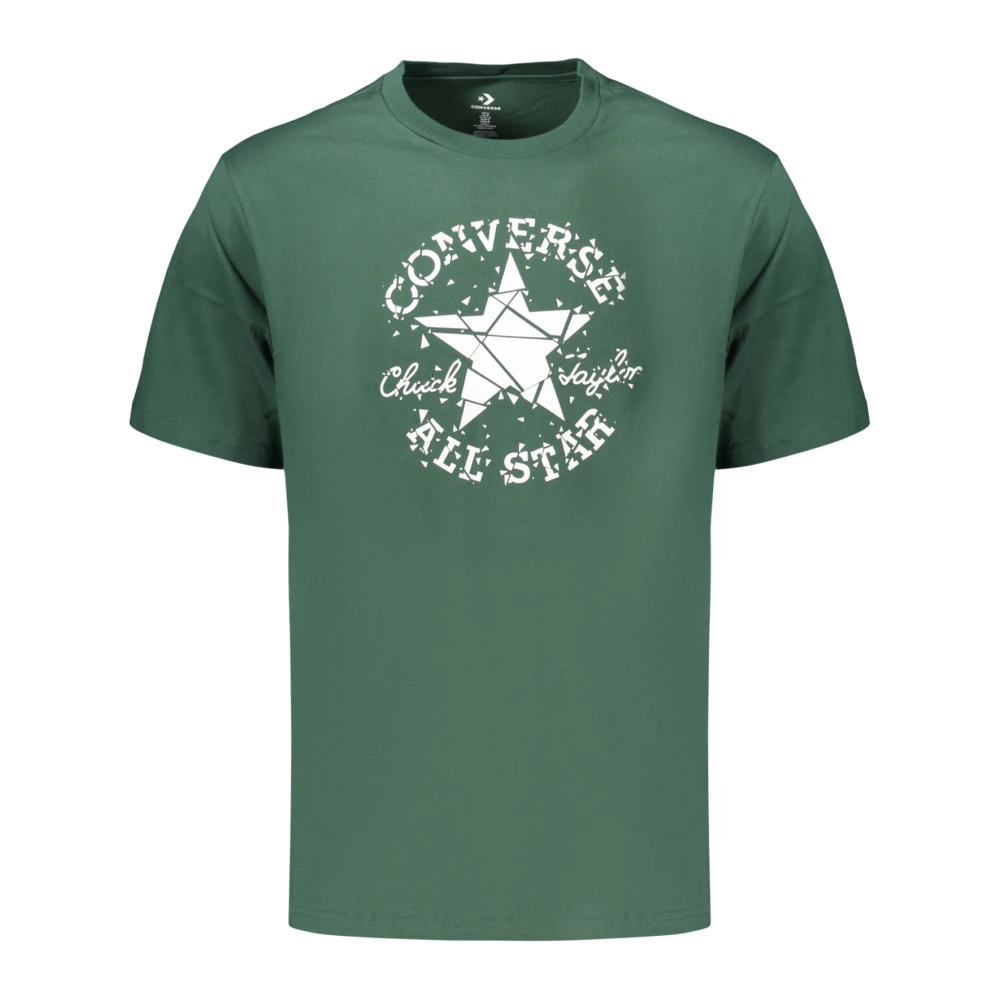 Converse Green T-Shirts, Male, M, Broken Glass T-Shirt