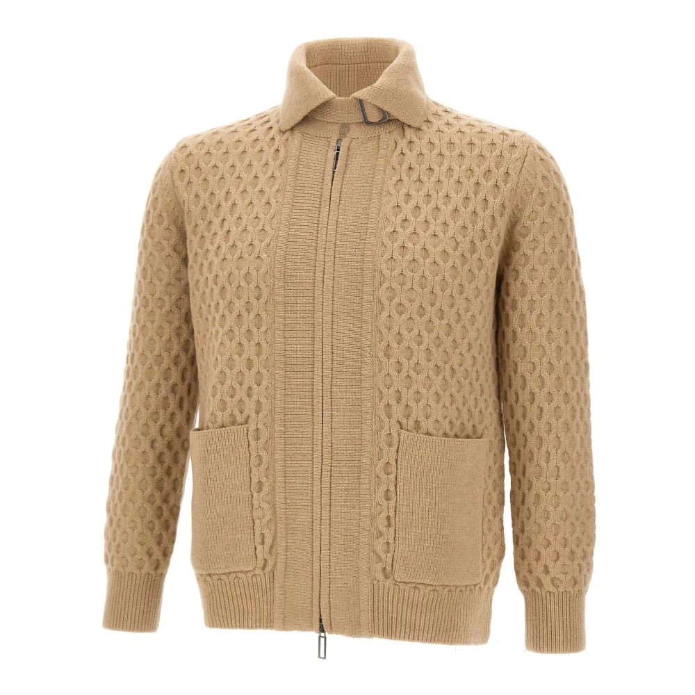 Paolo Pecora Men's Beige Turtleneck Jumper - Turtlenecks - M - Knitwear