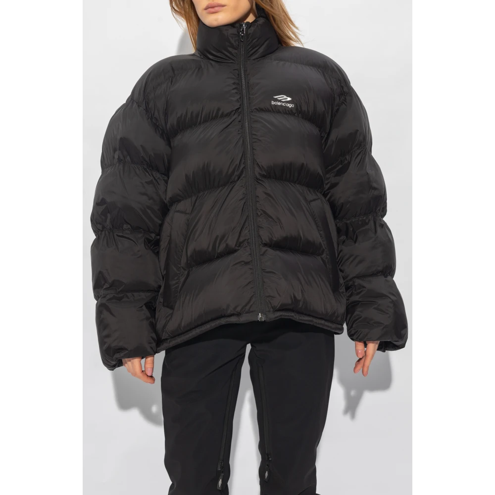 Balenciaga Skiwear collectie jas Black Dames
