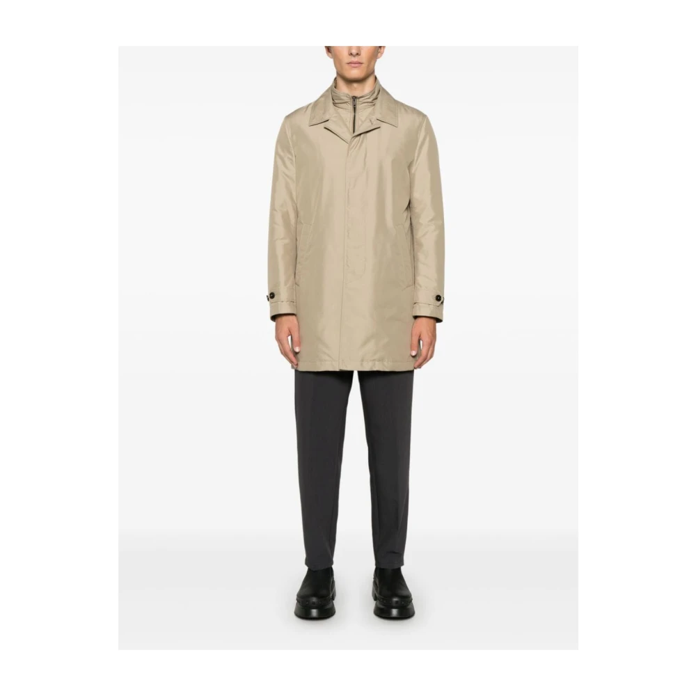Fay Ochtend Gemak Stijlvol Model Beige Heren