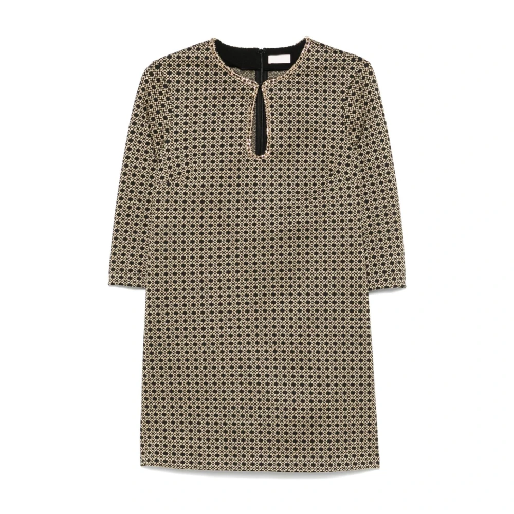 Liu Jo Zwarte Elegante Jurken Black Dames
