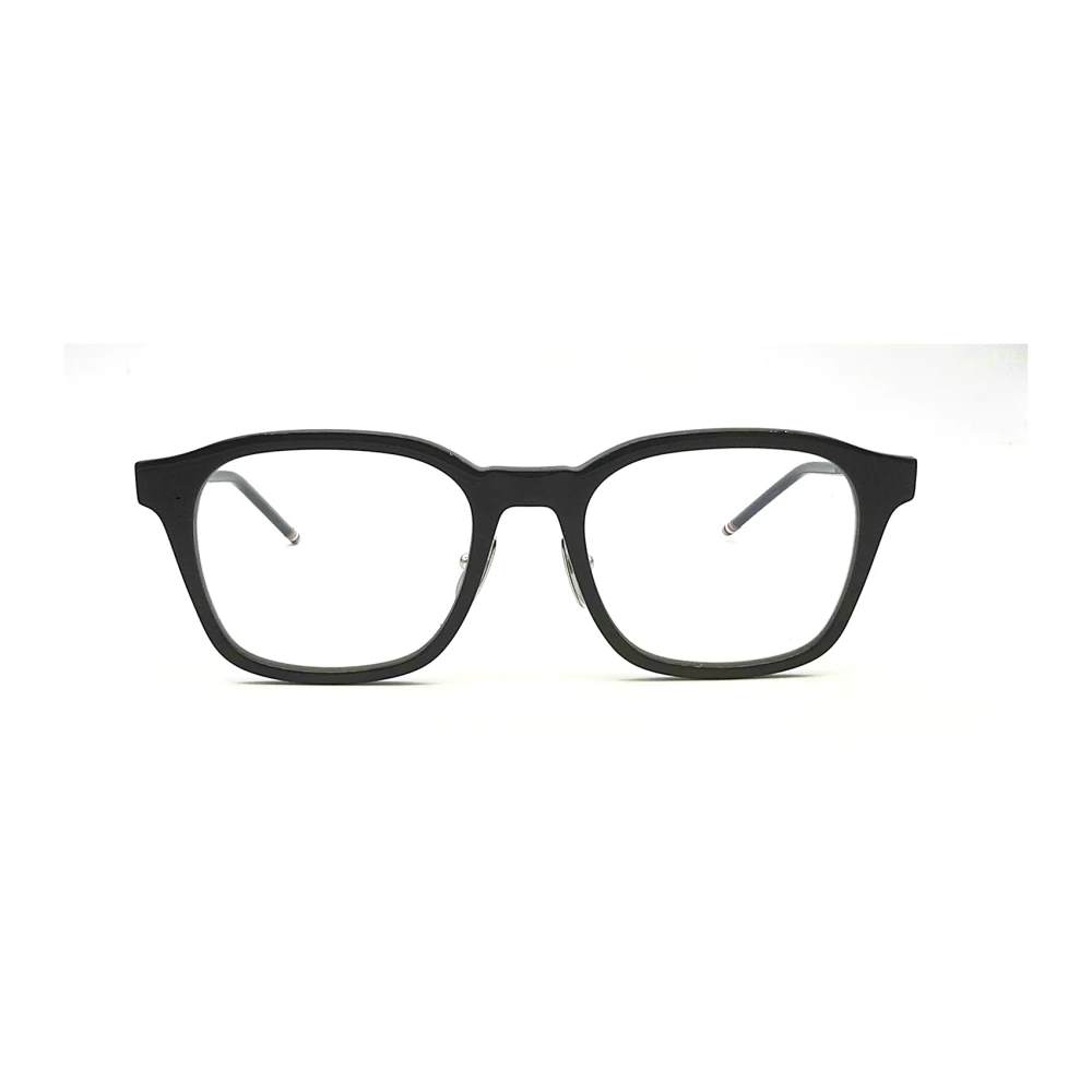 Thom Browne Zwarte Optische Monturen Stijlvol Modern Black Heren
