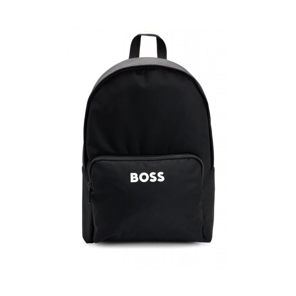 Hugo Men's Black Backpacks, One Size, Catch 3.0 Backpack