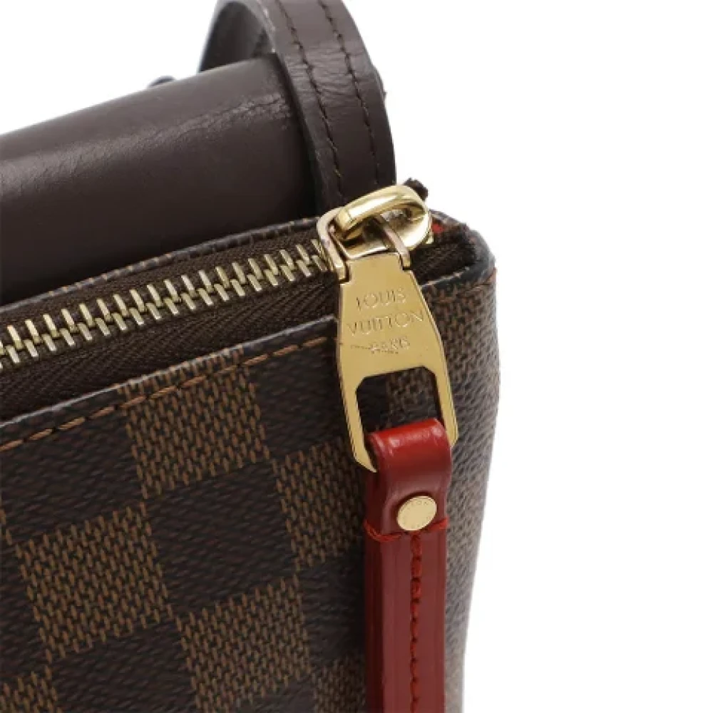 Louis Vuitton Vintage Pre-owned Plastic shoulder-bags Brown Dames