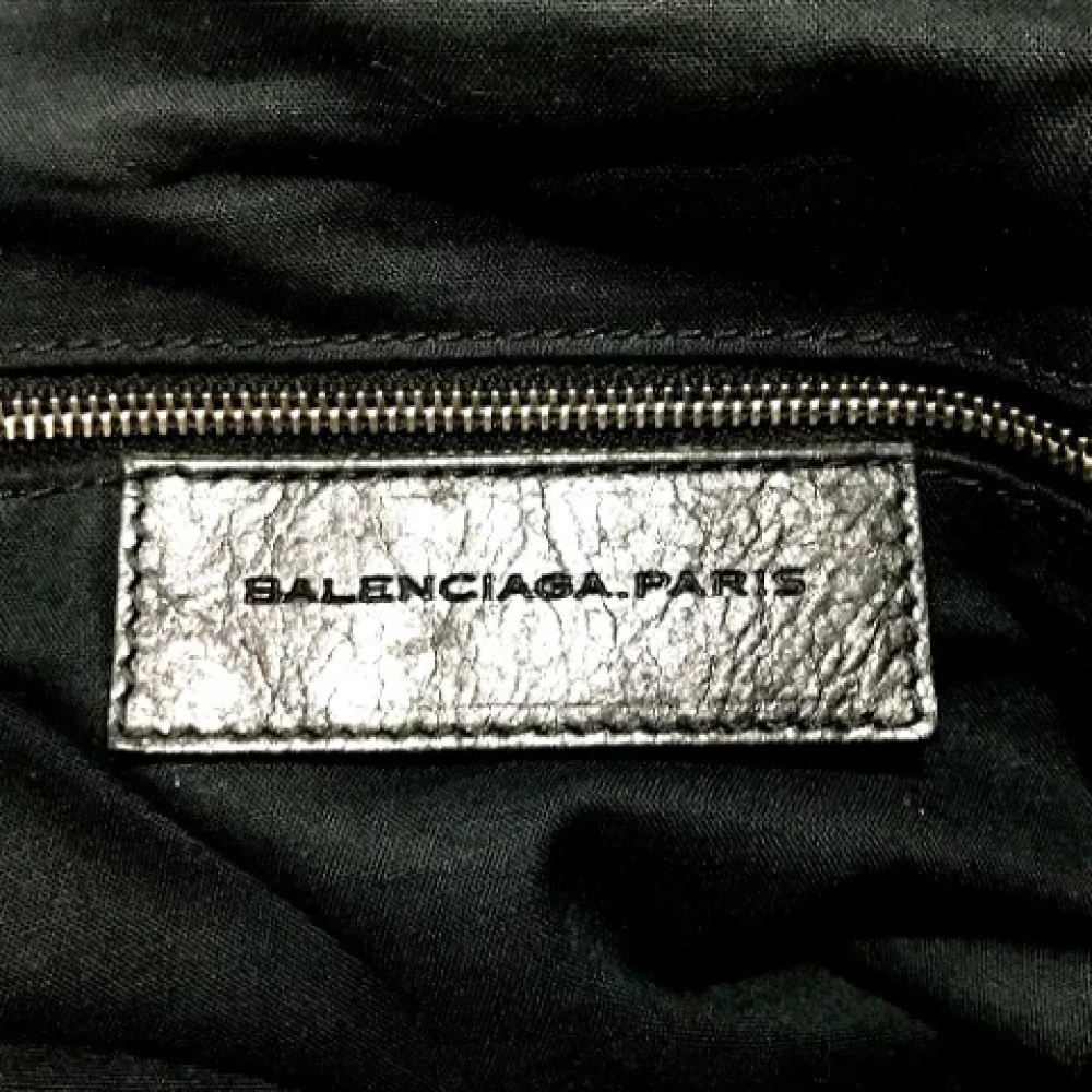 Balenciaga Vintage Pre-owned Leather balenciaga-bags Black Dames