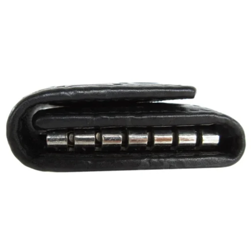 Gucci Vintage Pre-owned Canvas key-holders Black Dames