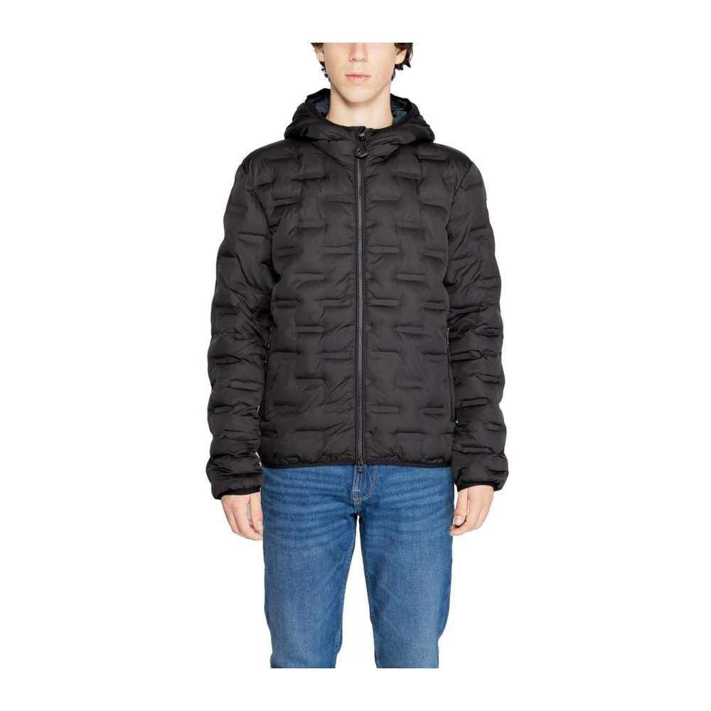 Replay polyester jas Black Heren