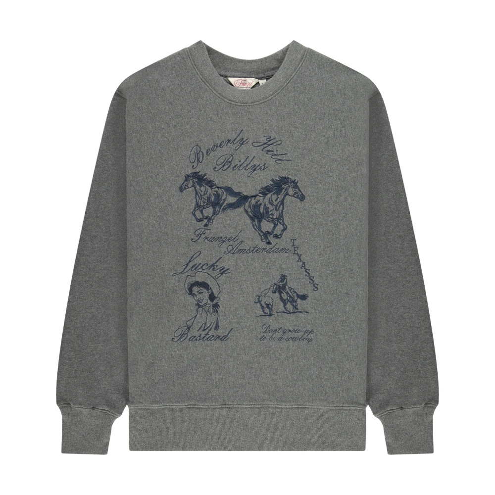 In Gold We Trust Sweatshirts Gray Heren