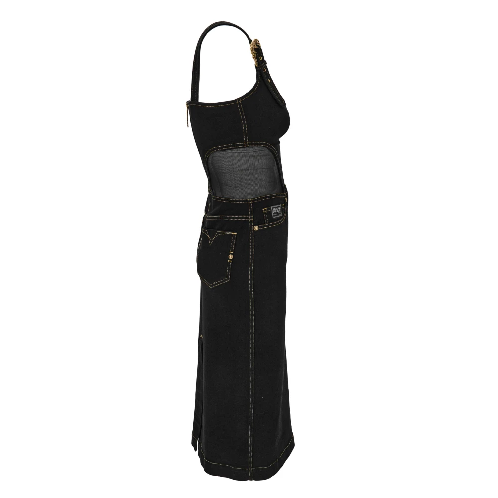 Versace Jeans Couture Jurken Black Dames