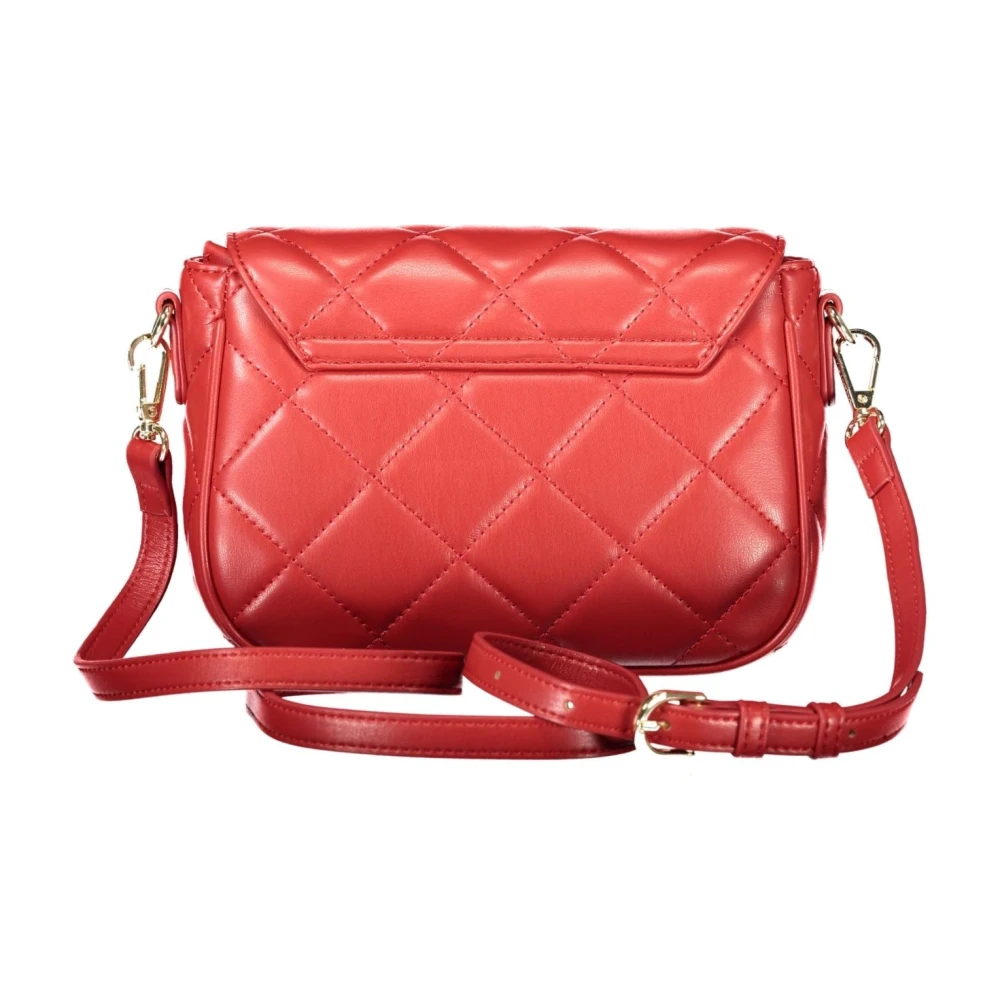 Valentino by Mario Valentino Rode Schoudertas met Verstelbare Band Red Dames