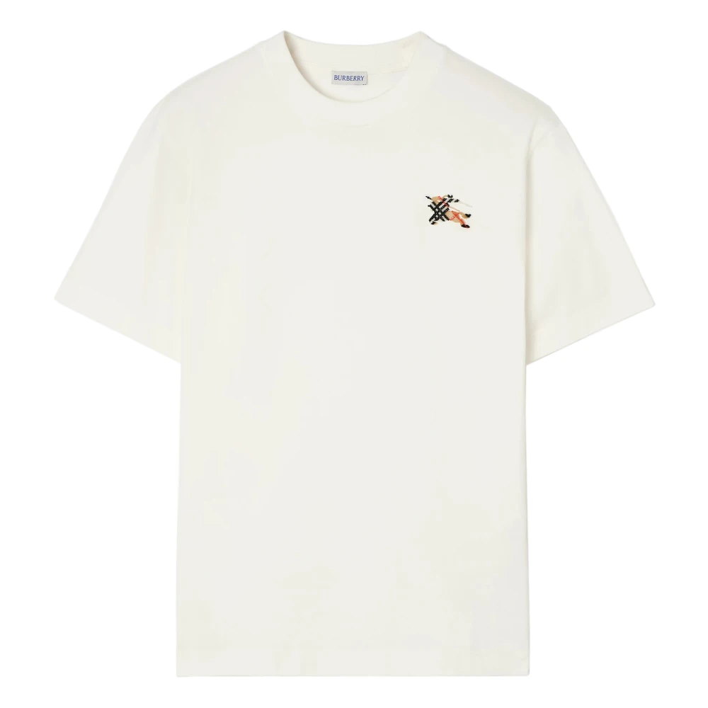 Burberry Uomo Bianco Top, Xl, New, - Immagine 3