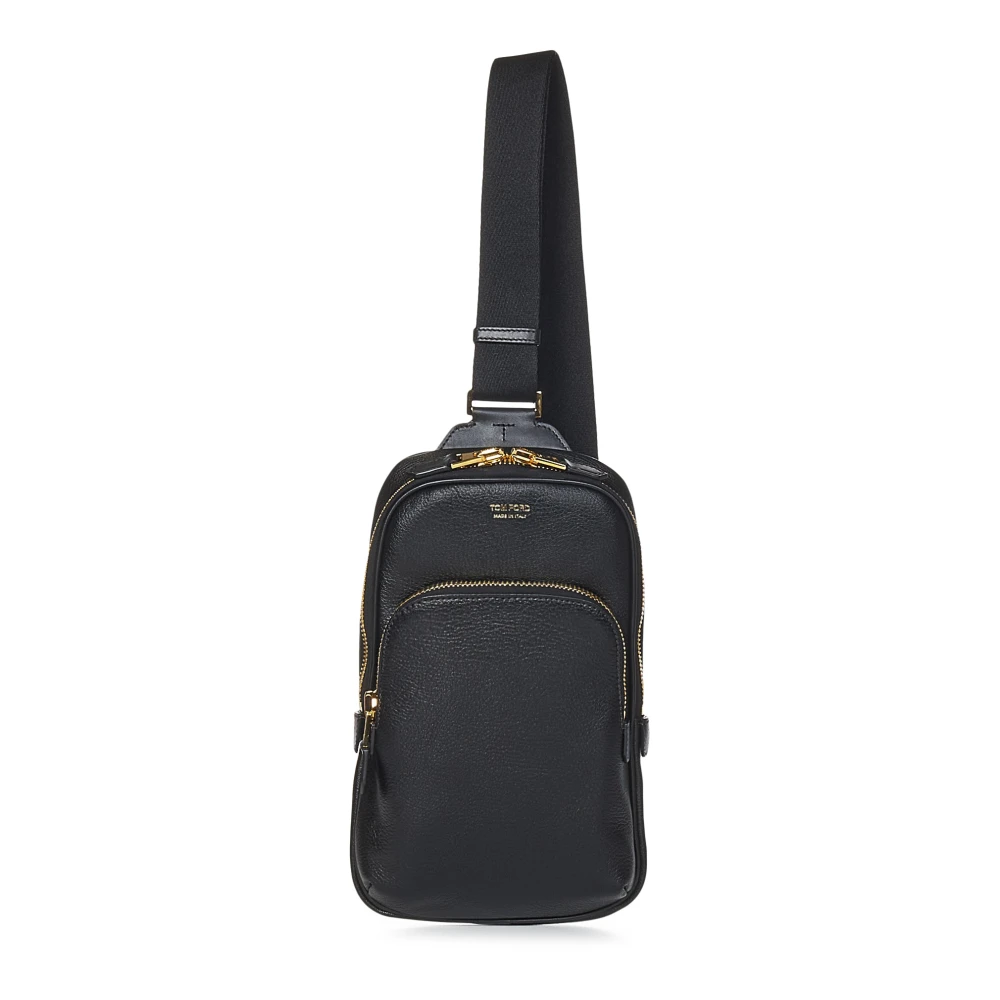 Tom Ford Zwarte Schoudertas Herenmode Black Heren