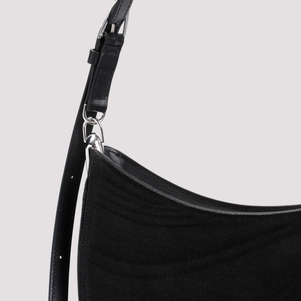 Mugler Shoulder Bags Black Dames