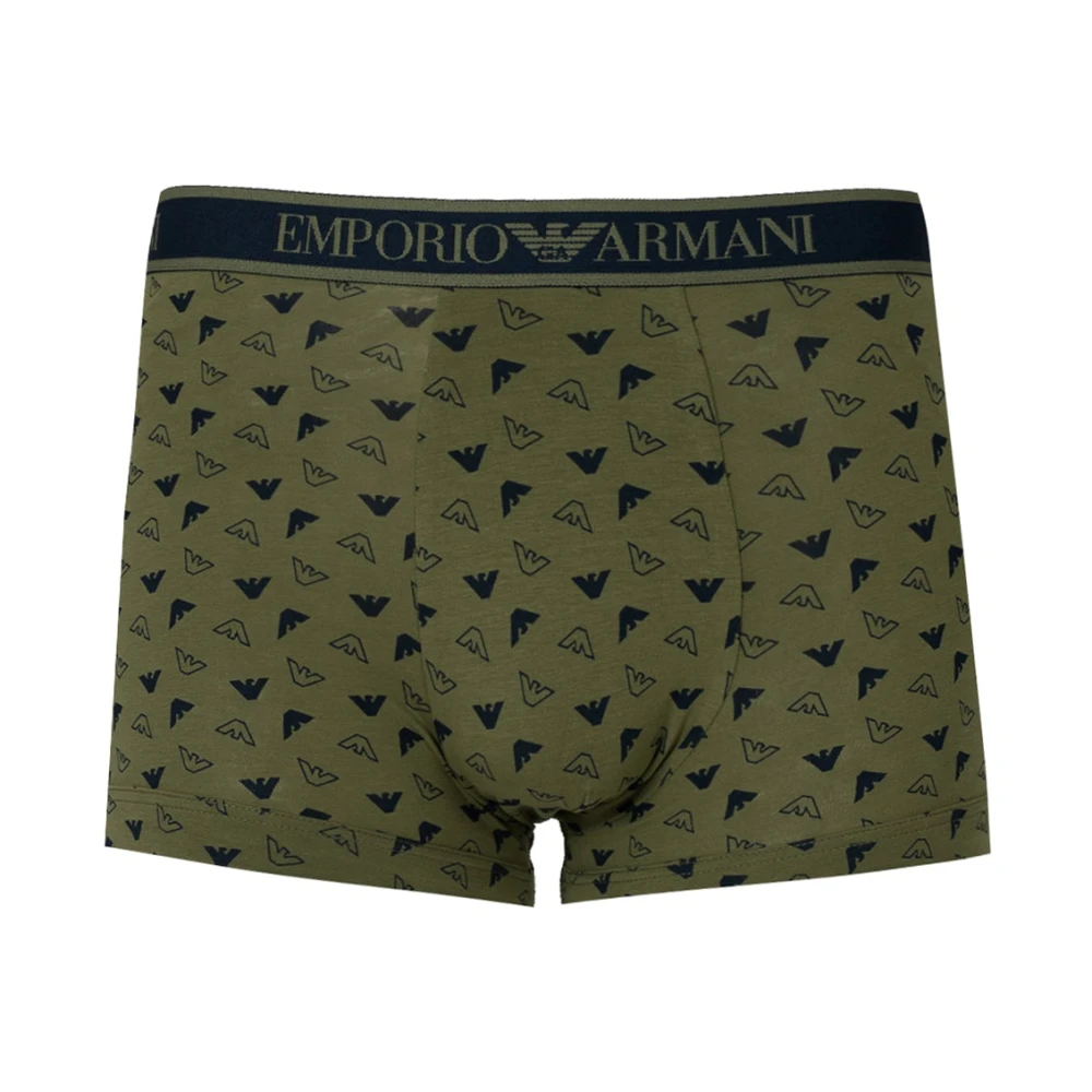 Emporio Armani Stijlvolle Boxershorts Set Green Heren