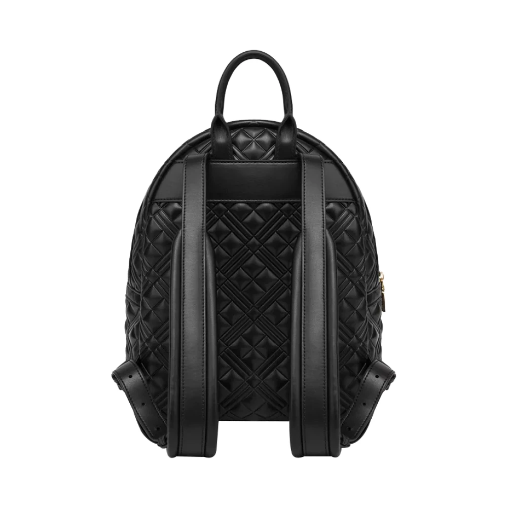 Moschino Elegante Zwarte Rugzak Black Dames
