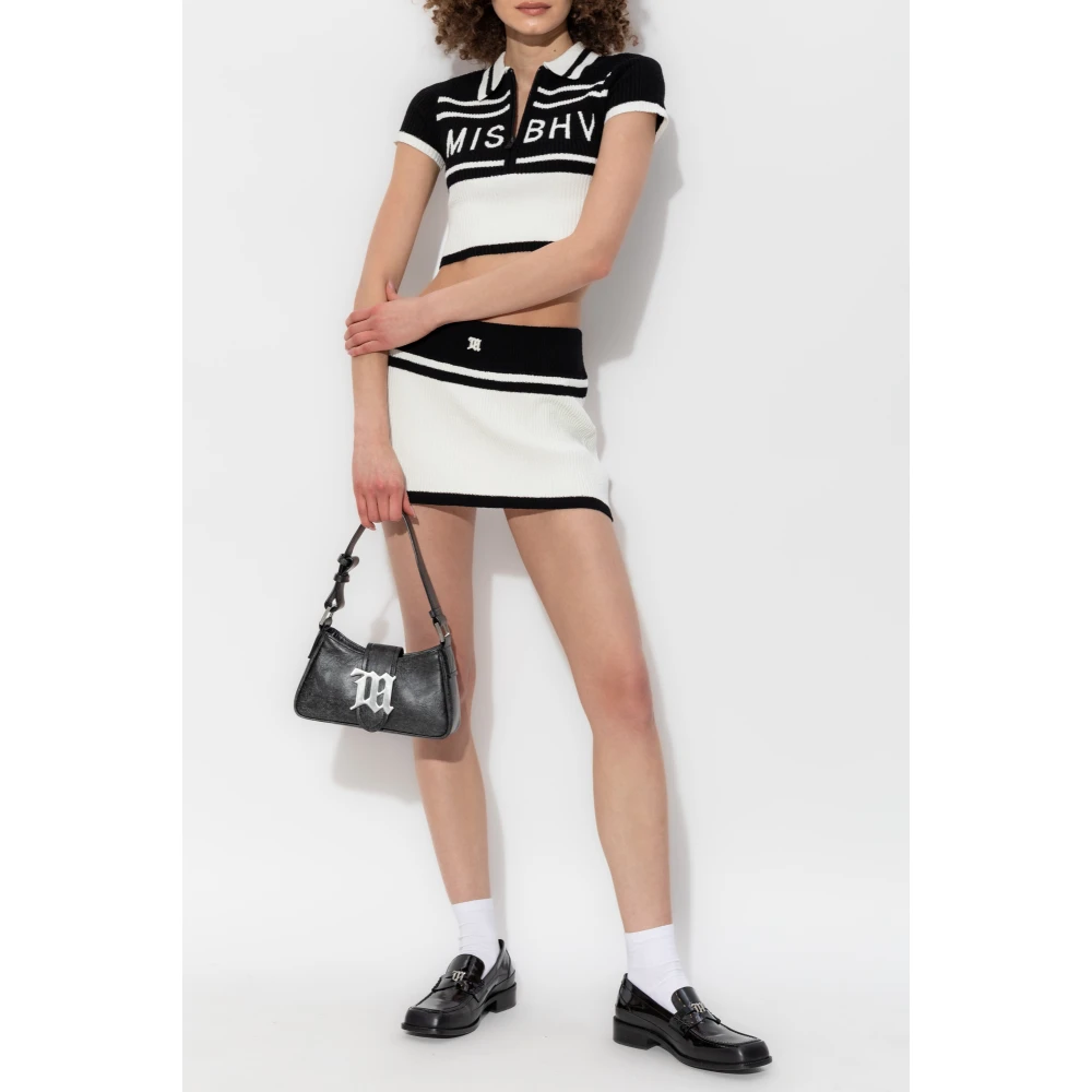 Misbhv Rok met logo White Dames