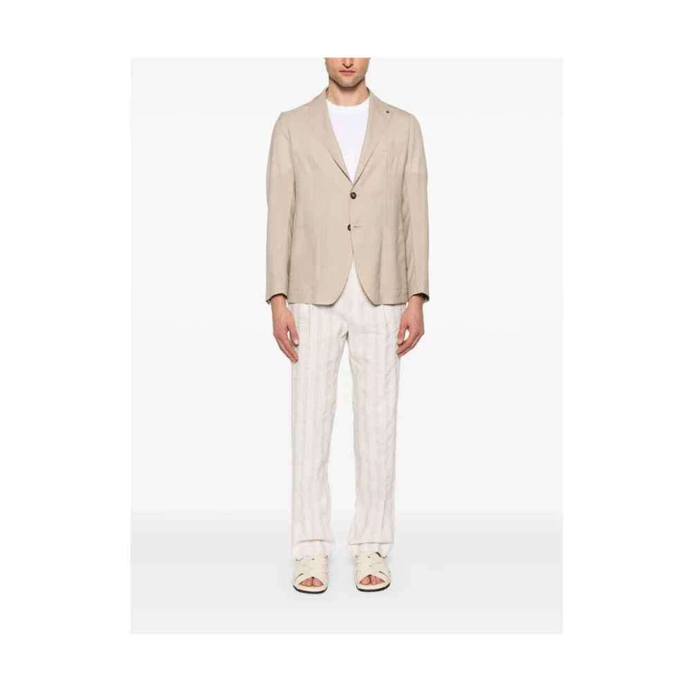 Tagliatore Jas Beige Heren