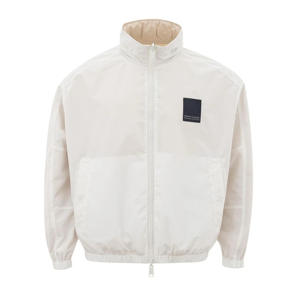 Armani Exchange Modern Sophisticate Polyamide Jas Beige Heren