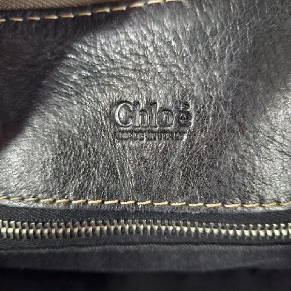 Chloé Pre-owned Leather handbags Black Dames