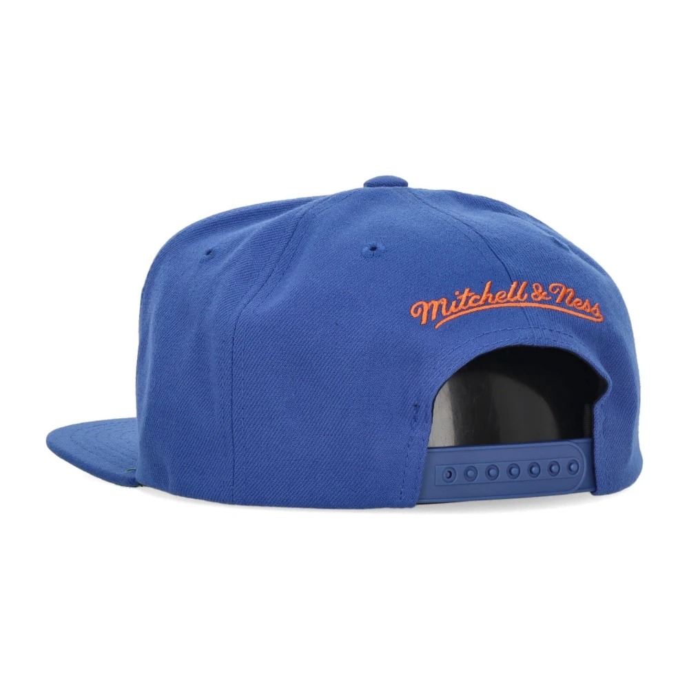 Mitchell & Ness NBA Retro Snapback Pet New York Knicks Blue Heren