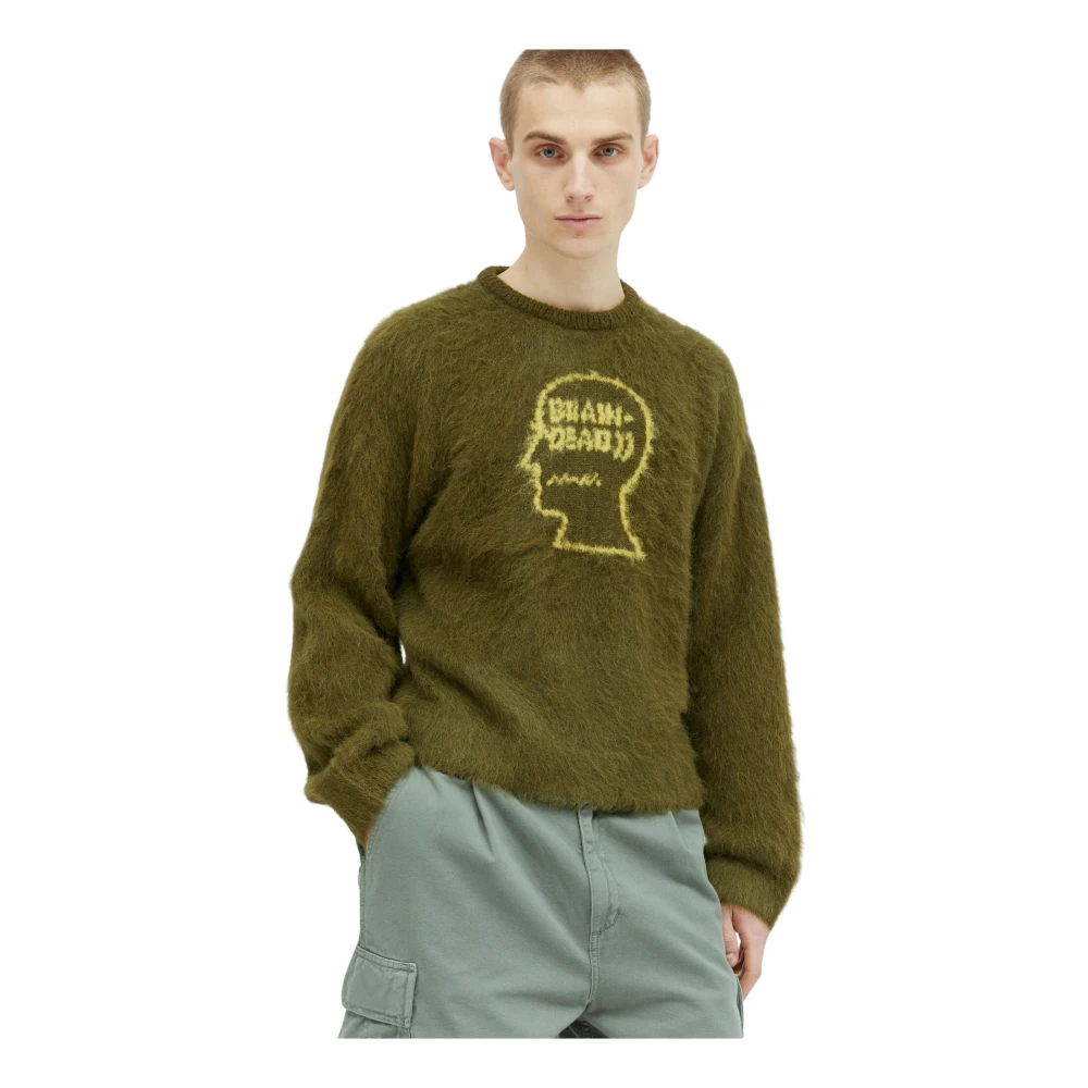 Knitwear > Round-neck Knitwear - - Brain Dead - Modalova