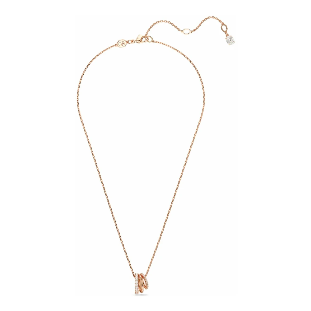 Swarovski Hyperbola Anhänger, Verschiedene Schliffe, 18K Roségoldbeschichtet Weiß - Bild 6