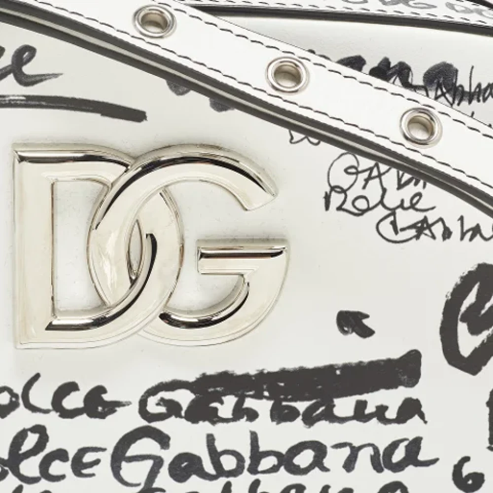 Dolce & Gabbana Pre-owned Leather crossbody-bags White Dames